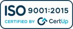 Allanta is ISO 9001:2015 gecertificeerd door Certup