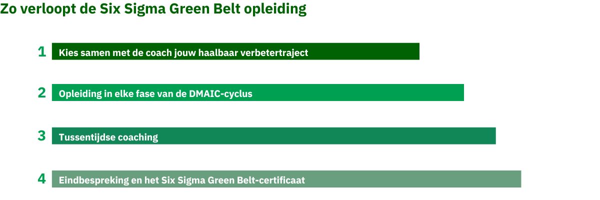 Zo verloopt de Six Sigma Green Belt opleiding bij Allanta